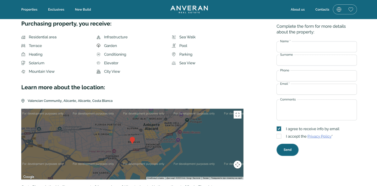 Anveran Luxury Real Estate screenshot 3
